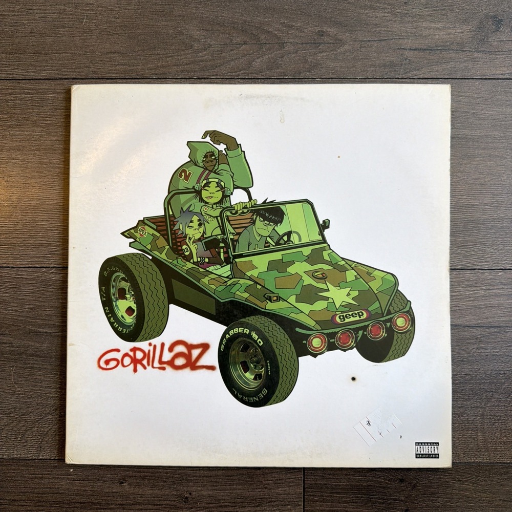 GORILLAZ SELF TITLED 2015 EU PARLOPHONE VINYL 2-LP Record